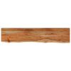 vidaXL Piano Tavolo 160x30x3,8 cm Rettangolare Legno Acacia Bordi Vivi