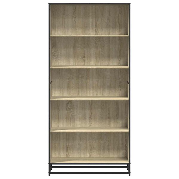 vidaXL Libreria Rovere Sonoma 80,5x35x170,5 cm in Truciolato
