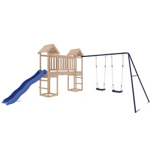 vidaXL Set da Gioco da Esterno in Legno Massello di Pino