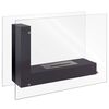 Qlima Camino a Etanolo a Forma di L 80x31x60 cm FFB 8060