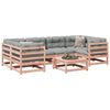 vidaXL Set Divani da Giardino 7 pz in Legno Massello Abete Douglas