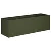 vidaXL Vaso da giardino Verde Oliva 80 x 30 x 30 cm