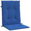 vidaXL Cuscini per Sedia 2 pz Blu Reale 100x50x3 cm in Tessuto Oxford