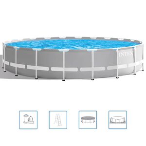 Intex Set Piscina Prism Frame 610x132 cm