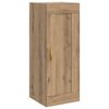 vidaXL Armadietto a muro Rovere Artigianale 34,5 x 34 x 90 cm