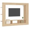 vidaXL Mobile Porta TV Rovere Sonoma 152x22x113cm in Legno Multistrato