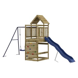vidaXL Set da Gioco da Esterno in Legno di Pino Impregnato
