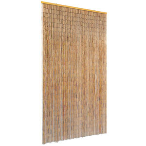 vidaXL Tenda Antimosche per Porte in Bamb&ugrave; 100x200 cm