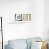 vidaXL Scaffale a Parete Bianco Lucido 60x23,5x3,8 cm in MDF