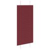 vidaXL Tenda Plissettata Rosso Bordeaux 55x100 cm Larghezza Tessuto