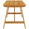 vidaXL Set da Pranzo da Giardino 7 pz in Legno Massello di Acacia