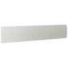 vidaXL Bordure per Prato 30 pz 20x103 cm Acciaio Inossidabile