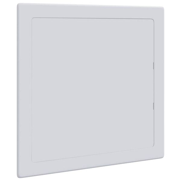 vidaXL Pannelli di Accesso 2 pcs Bianco 20 x 20 cm Plastica ABS