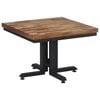 vidaXL Tavolino da Salotto 55x55x40cm Massello Teak di Recupero