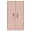 vidaXL Armadio Rosa 60 x 40 x 90 cm Acciaio laminato a freddo