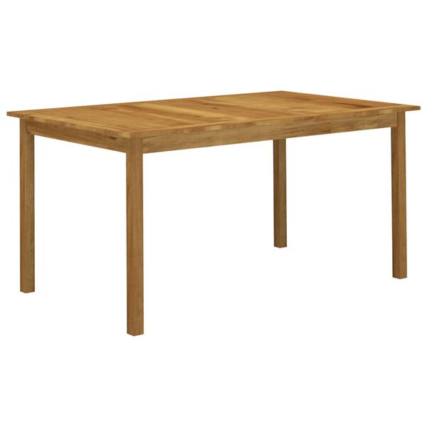 vidaXL Set Mobili da Pranzo per Giardino 7 pz Nero