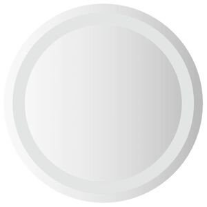 vidaXL Specchio da Bagno LED 40 cm Rotondo