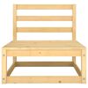 vidaXL Set Divani da Giardino 2 pz con Cuscini Legno Massello Pino