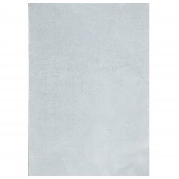 vidaXL Tappeto a Pelo Corto HUARTE Morbido e Lavabile Blu 160x230 cm