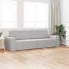 vidaXL Divano letto 200cm Grigio Nuvola Tessuto