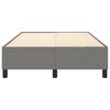vidaXL Struttura Letto a Rete a Molle Grigio Scuro 120x200 cm Tessuto