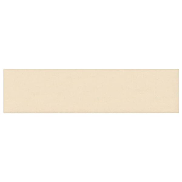 vidaXL Pannelli Murali 12 pz Crema 60x15 cm Tessuto 1,08 m²