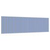vidaXL Tenda Retrattile Blu e Bianco 400 &times; 300 cm