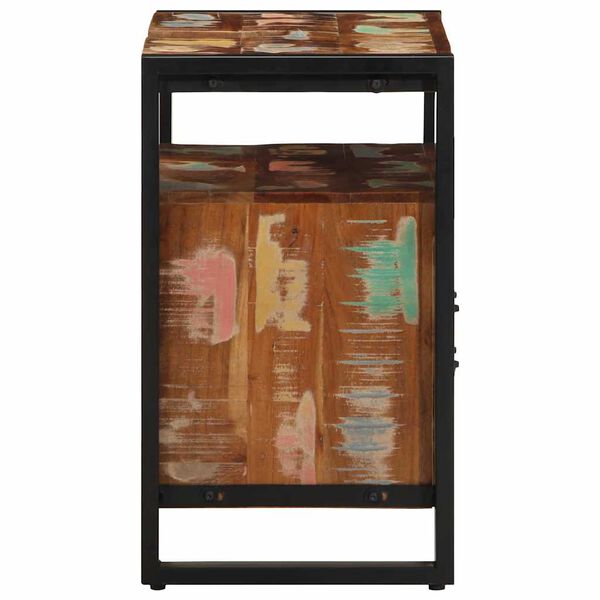 vidaXL Mobile da Bagno 55x35x60 cm in Legno Massello di Recupero