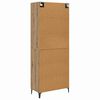 vidaXL Credenza Rovere artigianale 69,5 x 34 x 180 cm