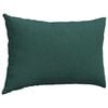 vidaXL Cuscini da Divano 2 pcs Verde Scuro 60 x 40 cm Tessuto