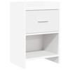 vidaXL Comodini Bianco 40 x 30 x 60 cm Legno ingegnerizzato