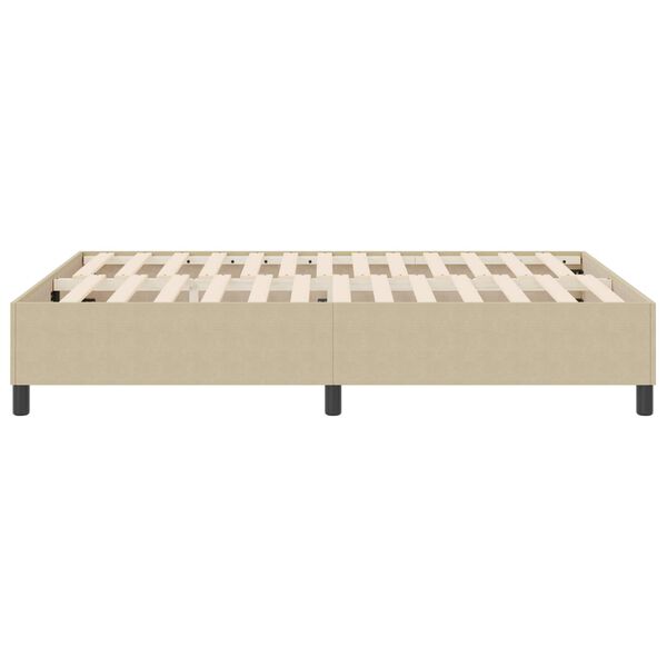 vidaXL Struttura letto piattaforma Grigio Verde 140 x 190 cm Tessuto