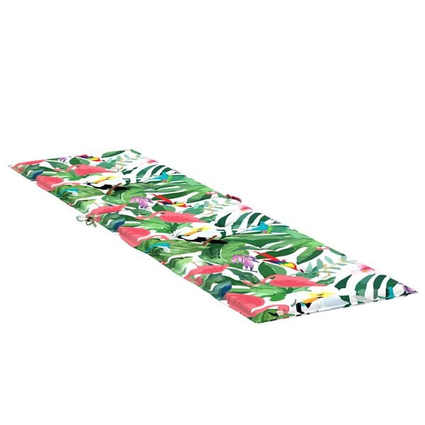 vidaXL Cuscino per Sedia a Sdraio Multicolore in Tessuto Oxford