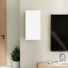 vidaXL Mobile Porta TV Bianco 30,5x30x60 cm in Legno Multistrato