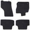 vidaXL Tappetino per Auto 4 pz adatto per VW GOLF VIII MHEV 2020-