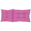 vidaXL Cuscini per Sedie 6 pz Rosa 120x50x7 cm in Tessuto