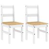 vidaXL Sedie da Pranzo 2 pz PANAMA 105x30x45 cm Legno Massello Pino