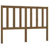 vidaXL Testiera per Letto ambra 146x4x100 cm in Legno Massello di Pino