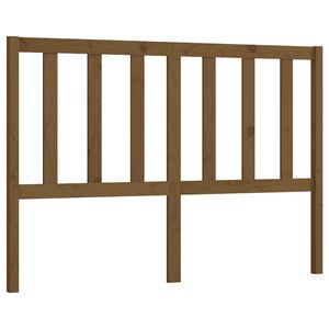 vidaXL Testiera per Letto ambra 146x4x100 cm in Legno Massello di Pino