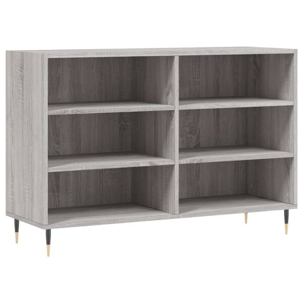 vidaXL Credenza Grigio Sonoma 103,5x35x70 cm in Legno Ingegnerizzato