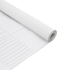 vidaXL Pellicola per finestra autoadesiva Bianco Frosted 45 x 1000 cm