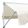 vidaXL Tenda da Sole a Gazebo 4x3 m Crema