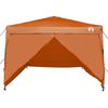 vidaXL Tenda Aggiuntiva Pop-Up Arancione 300 x 300 cm Tessuto