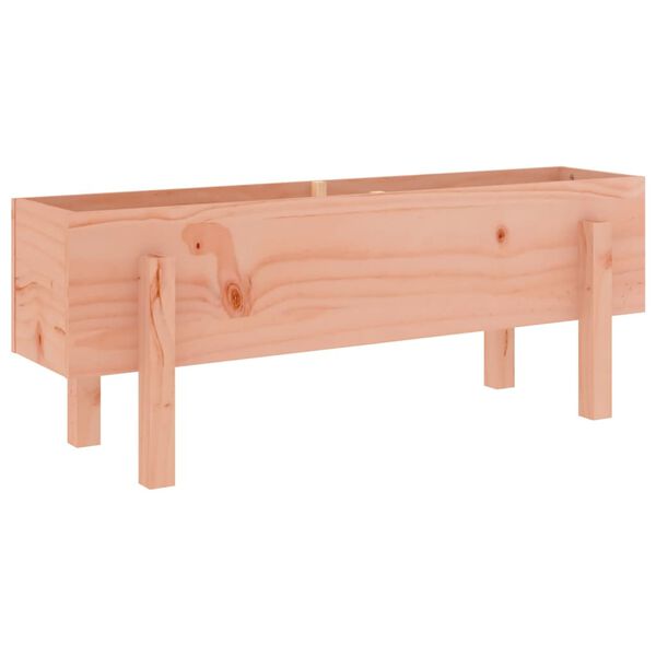 vidaXL Fioriera Rialzata Giardino 101x30x38 cm Legno Massello Douglas