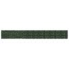 vidaXL Schermo per balcone con foglie Verde Scuro 600 x 75 cm