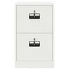 vidaXL Armadio per File con cassetto Bianco 44 x 50 x 106.5 cm