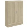 vidaXL Libreria Rovere Sonoma 82,5x30,5x115 cm in Legno Multistrato