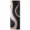 vidaXL Tappeto da Cucina Nero 180 x 60 cm Velluto