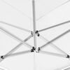 vidaXL Gazebo Professionale Pieghevole Alluminio e Pareti 6x3m Bianco