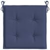 vidaXL Cuscini per Pallet 6 pz Blu Marino 40x40x4 cm in Tessuto Oxford